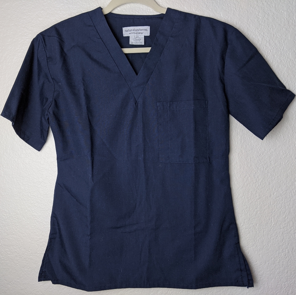 2/$17 Natural Uniforms brand. Navy sz XS